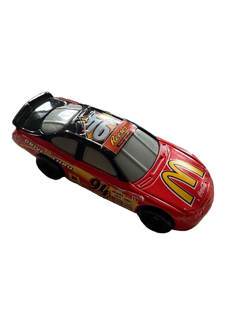 Vintage Hot Wheels McDonald's Drive Thru #96 Diecast Car, 1999, Thailand NASCAR